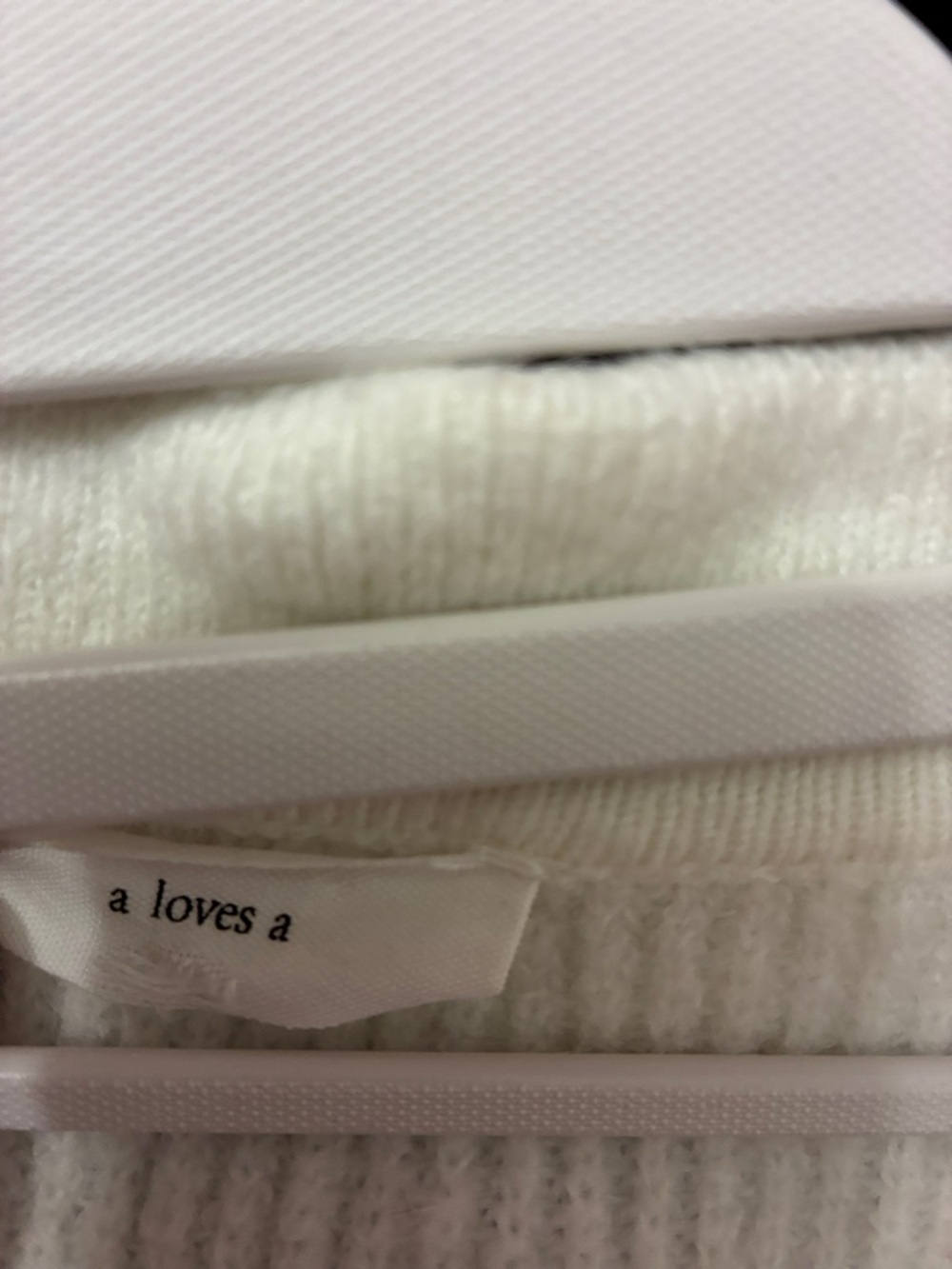 Cream Button-Front Ribbed Collared Shirt - Picture 2 of 6